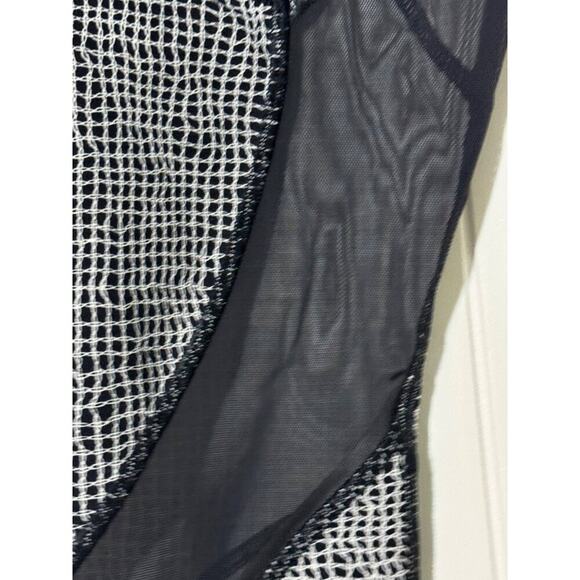 Lululemon Leggings Womens Speed Tight V Fall Net Activewear Sporty White/Black - Picture 7 of 8